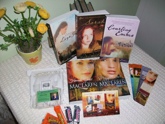 Sharlene McLaren Giveaway